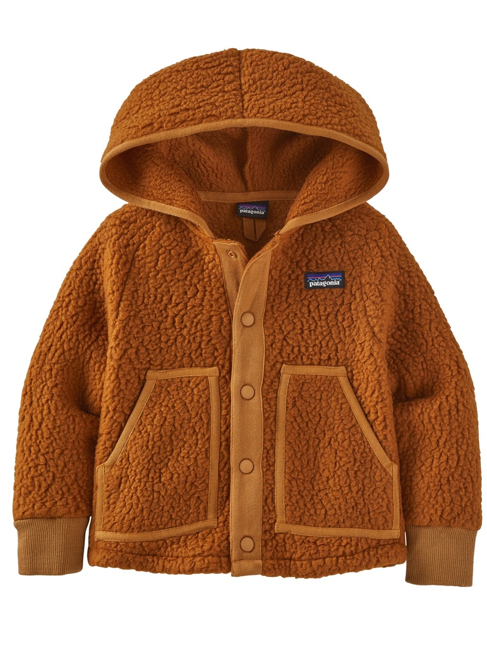 Patagonia Baby Retro Pile Jacket Tan Beige Fleece, Kids’ Size 3T - Warm Fuzzy